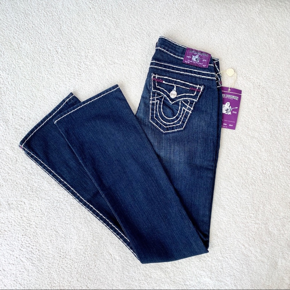 TR Becky Super T, NWT Size 26 Bootcut Plum Nice!